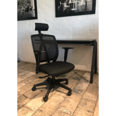 Lillium, чорне офісне крісло