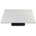 Стіл OVIDIO CERAMIC 160(240)*90 білий дуб/чорний каркас (фото 4)