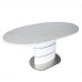Стіл SANREMO CERAMIC 140(180)*80 білий ефект мармуру/білий глянець (фото 2)