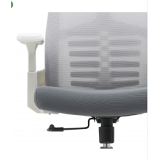 Комп’ютерне крісло SAM (сіре / білий каркас)