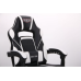Крісло VR Racer Dexter Vector чорний/білий (фото 10)