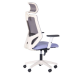 Крісло Lead White HR сидіння Нест-08 сіра/спинка Сітка HY-109 сіра (фото 2)