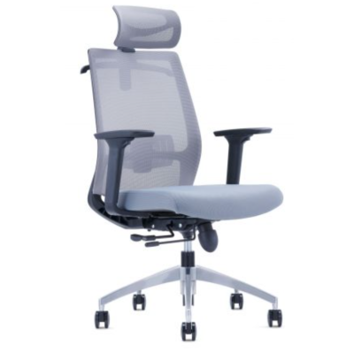 Крісло Install Black, Alum, Grey/Grey