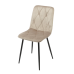 Стілець COREY чорний каркас/беж