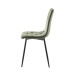 Cтілець ANETTE чорний каркас/оливковий (фото 2)