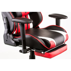 Крісло ExtremeRace black/red with footrest (фото 3)