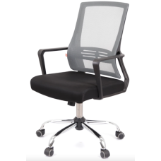 Крісло Асті KD TILT (Сірий/Чорний)