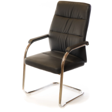 Крісло конференційне АКЛАС Натан CH CF (PU Чорний)