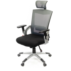 Крісло Прима PL HR ANF (Чорний/Сірий)