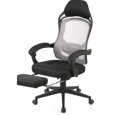 Крісло АКЛАС Мердок PL RL (Сірий/Чорний)