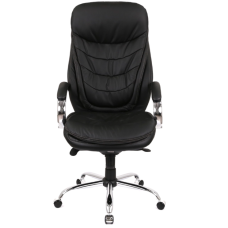 Крісло АКЛАС Валенсія Soft CH MB (Шкіра LC-A Black)