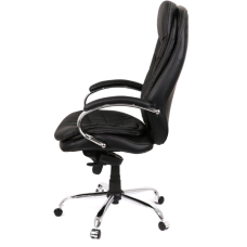 Крісло АКЛАС Валенсія Soft CH MB (Шкіра LC-A Black)