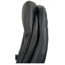 Крісло АКЛАС Валенсія Soft CH MB (Шкіра LC-A Black)