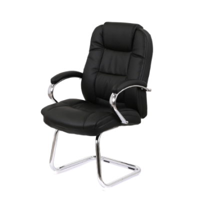 Крісло конференційне АКЛАС Лемош CF (PU Black)