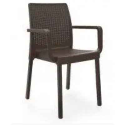 Стілець пластиковий ротанг ИТАЛИЯ