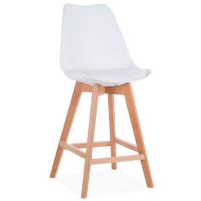 Стілець барний Еліос ніжки бук, подушка на сидінні