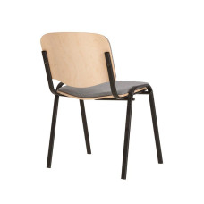 СТІЛЕЦЬ ISO wood plus black