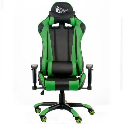 Крісло ExtremeRace black/green 