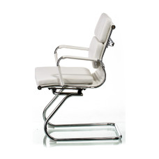 Крісло  Solano 3 office artleather white (фото 9)
