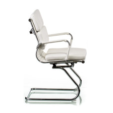 Крісло  Solano 3 office artleather white (фото 7)