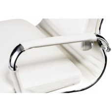 Крісло  Solano 3 office artleather white (фото 4)