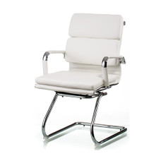 Крісло  Solano 3 office artleather white (фото 15)